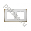 Simon 82 Detail 2 поста, золото IP20