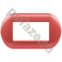 Bticino LivingLight 1 пост, красный