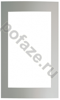 Рамка вертикальная Bticino Sfera 1 пост, алюминий IP20