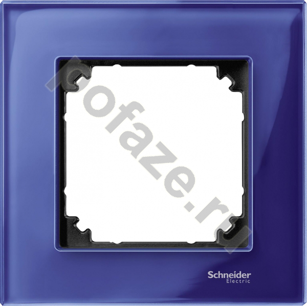 Рамка Schneider Electric Merten SM M-Elegance 1 пост, синий IP20