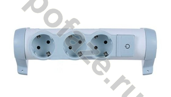 Legrand MOES 3 гнезда 16А IP20