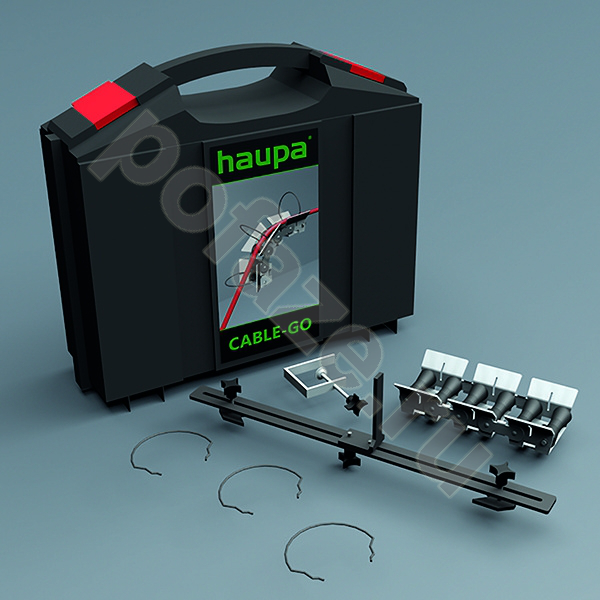 Система прокладки кабеля Haupa CableGo Starter