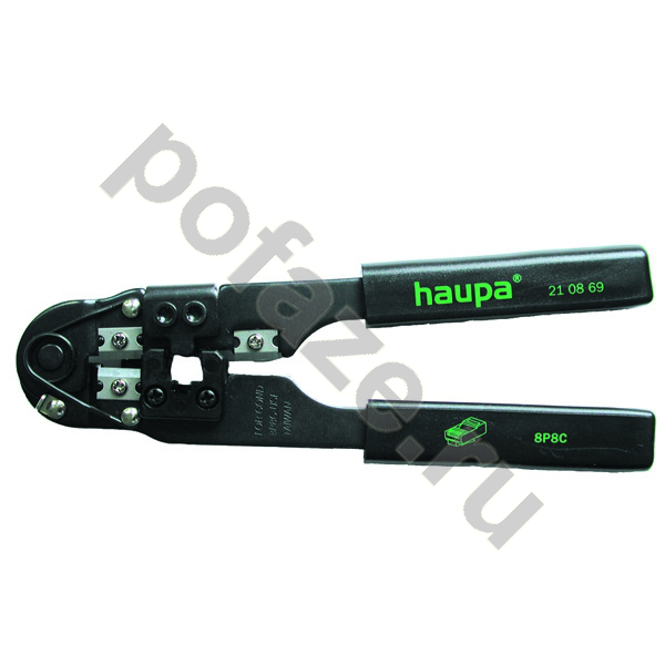 Инструмент обжимной для неэкранированных модульных штекеров Haupa 8П