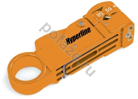 Инструмент для зачистки коаксиального кабеля Hyperline HT-ST4RG585962 RG-58/59/62/3C/4C