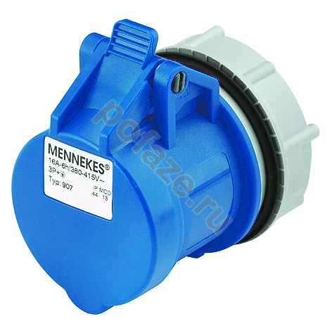 Розетка панельная Mennekes 32А 3П 220-230В 6ч IP44