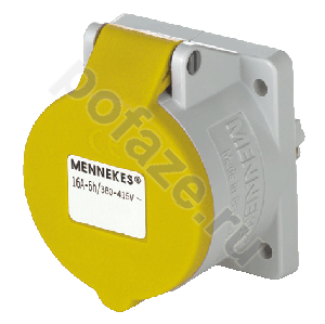 Розетка панельная Mennekes 16А 5П 110В 4ч IP44