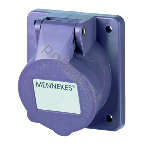 Розетка панельная Mennekes 32А 3П 20-25В IP44