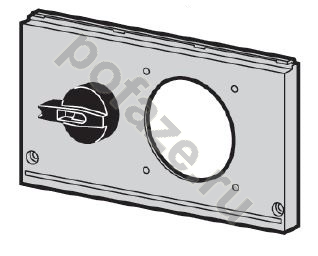 Панель лицевая с блокировкой ABB FMCE49 16А IP44