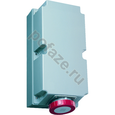 Розетка стационарная ABB 4125RL7W 125А 3П+Н+З 7ч IP67