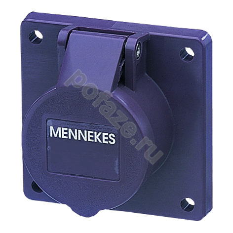 Розетка панельная Mennekes 32А 2П 20-25В IP44