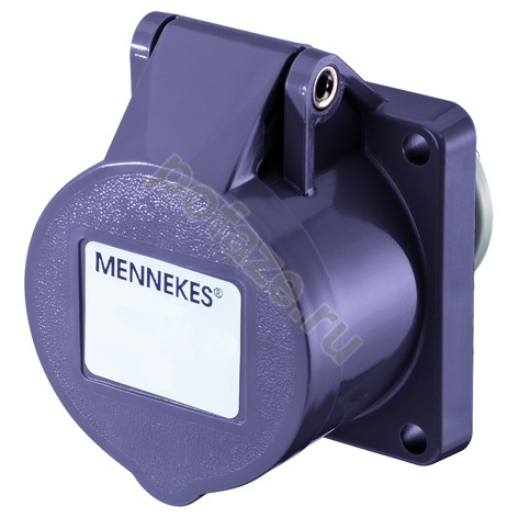 Розетка панельная Mennekes 16А 3П 20-25В IP44