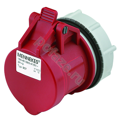 Mennekes 16А 5П 400В 6ч IP44