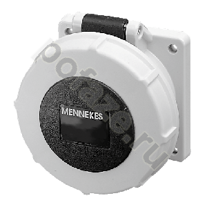 Розетка панельная Mennekes 32А 4П 500В 7ч IP67