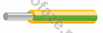 Провод ПАВ 4 желто-зеленый