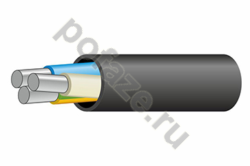 Кабель силовой АВВГ-П 3х2.5