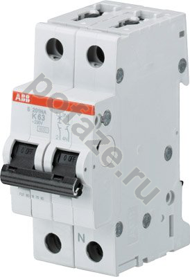 ABB S201M 1П+Н 1.6А (K) 10кА