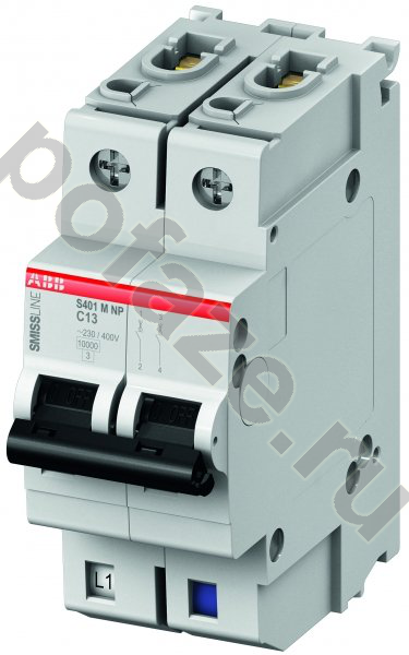 Автоматический выключатель ABB S401M 1П 50А (K) 10кА