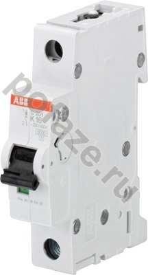 Автоматический выключатель ABB S201M 1П 0.5А (K) 10кА