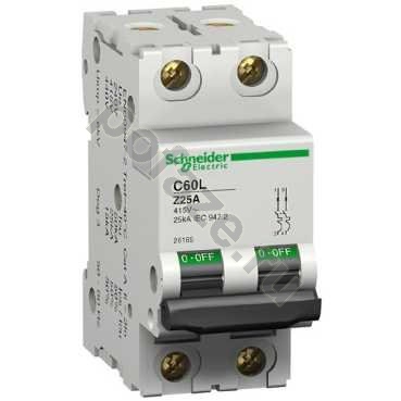 Автоматический выключатель Schneider Electric iC60L 1П+Н 20А (Z) 4.5кА