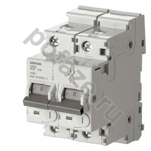 Автоматический выключатель Siemens 2П 63А (C) 50кА