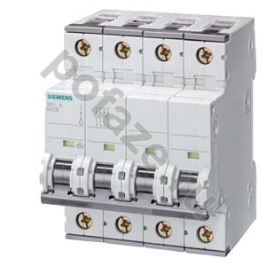 Автоматический выключатель Siemens 3П+Н 40А (C) 15кА