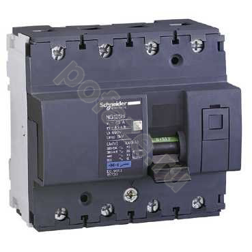 Автоматический выключатель Schneider Electric Acti 9 NG125H 3П+Н 10А (C) 12кА