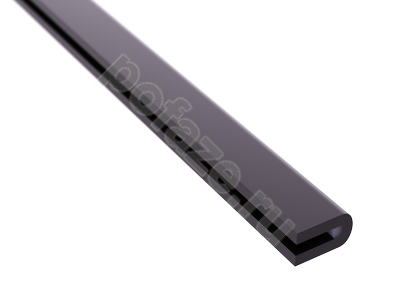Профиль защиты кромок лотка DKC 8.5мм 10м, черный