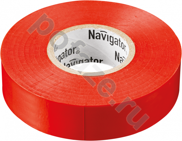 Лента самоклеющаяся изоляционная Navigator 71 104 15мм 20м, красный