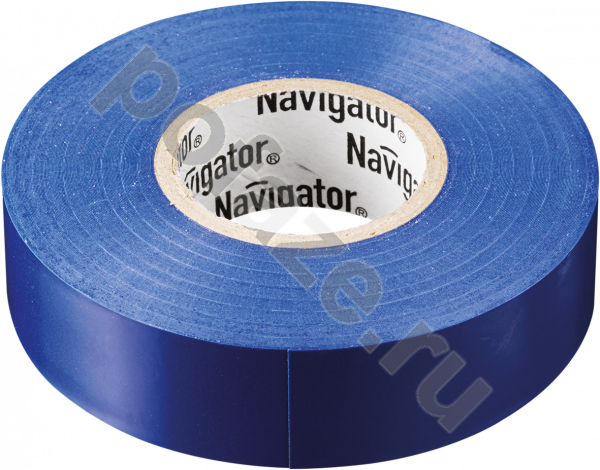 Лента самоклеющаяся изоляционная Navigator 71 114 19мм 20м, синий