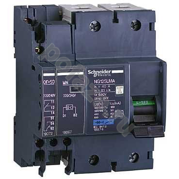 Автоматический выключатель Schneider Electric Acti 9 NG125L 1П+Н 40А (Прочее) 100кА