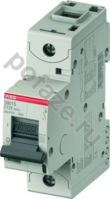 Автоматический выключатель ABB S801C 1П 16А (D) 15кА