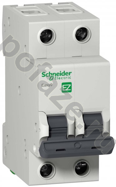 Автоматический выключатель Schneider Electric EASY 9 2П 63А (C) 4.5кА