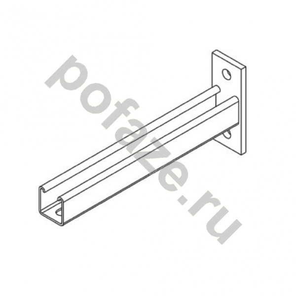 Кронштейн консольный Ostec СТРАТ 250, нерж. сталь