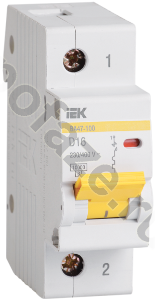 Автоматический выключатель IEK ВА47-100 1П 32А (D) 10кА