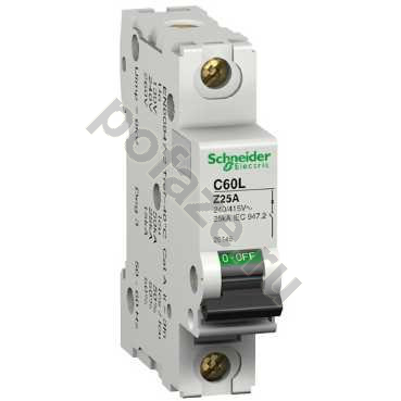 Автоматический выключатель Schneider Electric C60L 1П 1.6А (Z) 25кА
