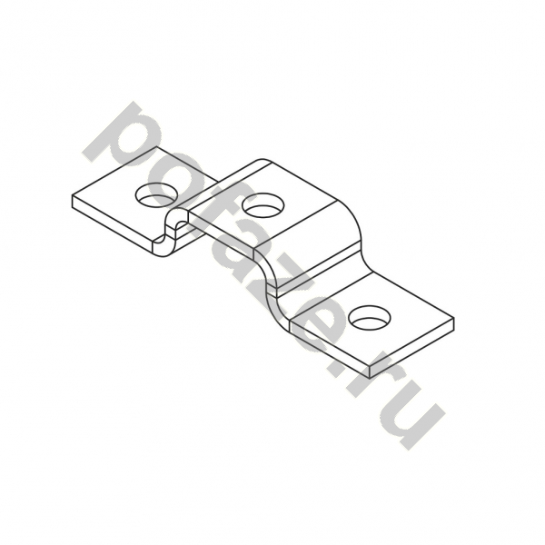 Скоба прямоугольная Ostec СТРАТ 41х21