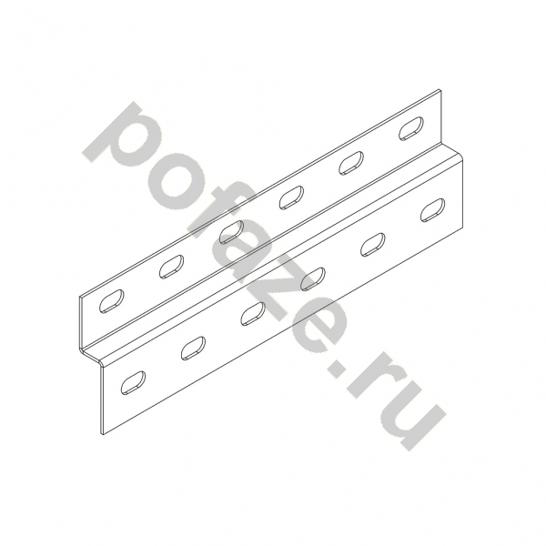 Профиль монтажный Ostec 20х90х3000 (2мм)