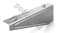 Кронштейн настенный для проволочного лотка безвинтовой Ostec 100, нерж. сталь