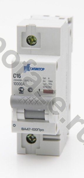 Автоматический выключатель Контактор ВА47-100Про 3П 80А (C) 10кА