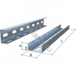 КМ-Профиль HD 2500х50х50 (4мм)