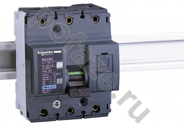 Автоматический выключатель Schneider Electric Acti 9 NG125N 3П 80А (C) 10кА