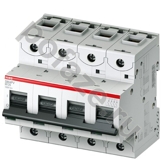 Автоматический выключатель ABB S804PV 4П 80А (S) 5кА (DC)