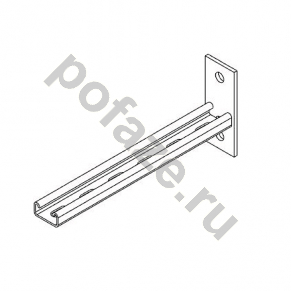 Кронштейн консольный Ostec СТРАТ 250, нерж. сталь