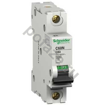 Автоматический выключатель Schneider Electric C60N 1П 16А (C) 6кА