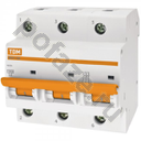 TDM ELECTRIC ВА47-100 3П 100А (D) 10кА