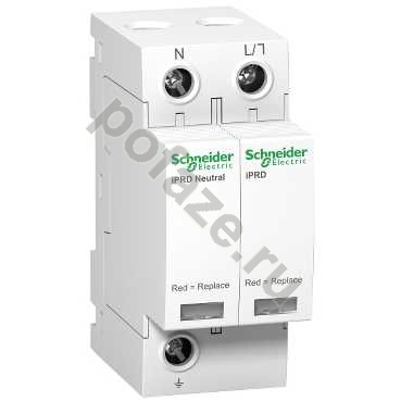 Устройство защиты от импульсных перенапряжений Schneider Electric Acti 9 Т2 iPRD 1П+Н 340В 15кА