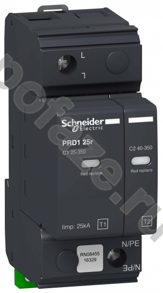 Ограничитель перенапряжения Schneider Electric Acti 9 PRD1 1П 350В 25кА