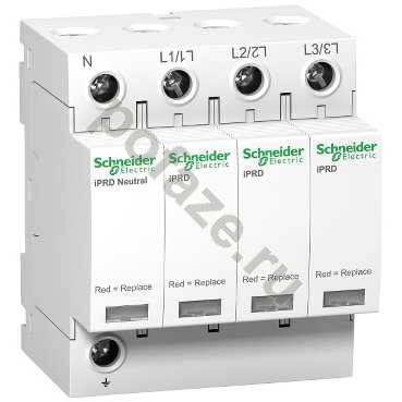 Устройство защиты от импульсных перенапряжений Schneider Electric Acti 9 Smartlink Т2 iPRD 3П+Н 340В 15кА