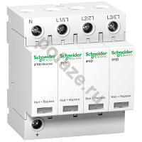 Устройство защиты от импульсных перенапряжений Schneider Electric Acti 9 Т2 iPRD 3П+Н 340В 15кА