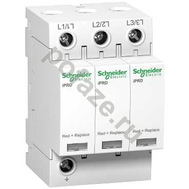 Устройство защиты от импульсных перенапряжений Schneider Electric Acti 9 Т2 iPRD 3П 340В 15кА